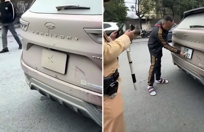 Ý thức Giao thông: Cục CSGT lý giải việc xử phạt tài xế Ford Territory vì để bùn đất che kín biển số